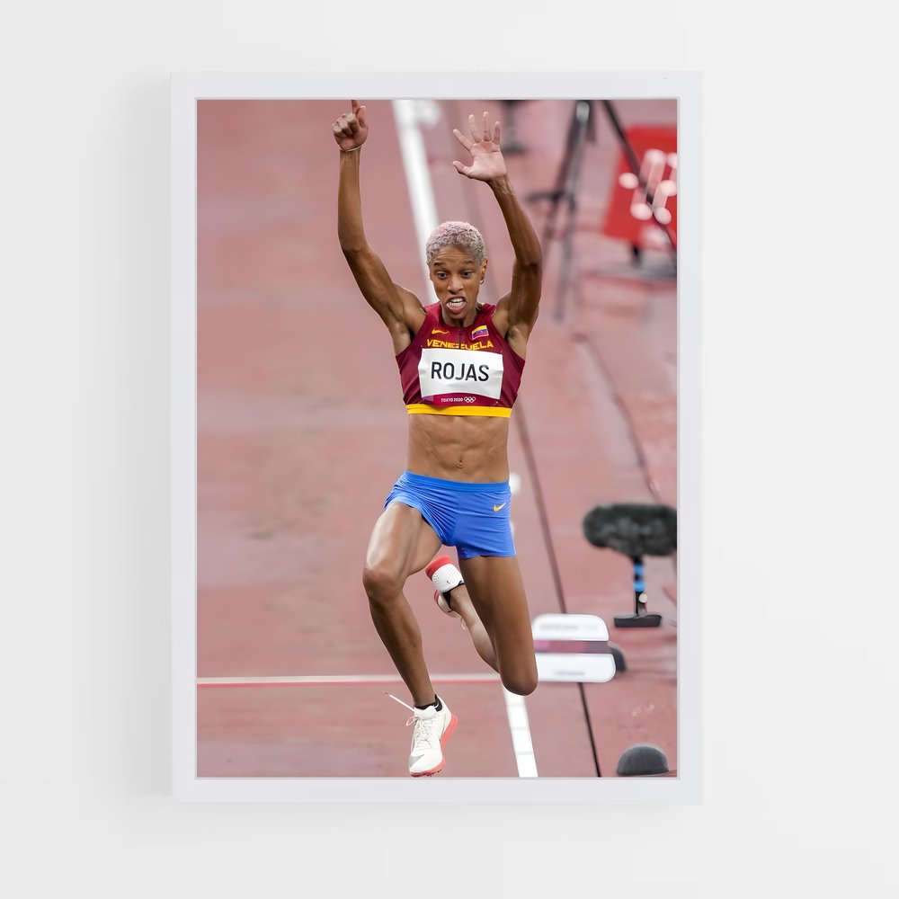Poster Yulimar de rojas – affiche Athlétisme (vue 3)